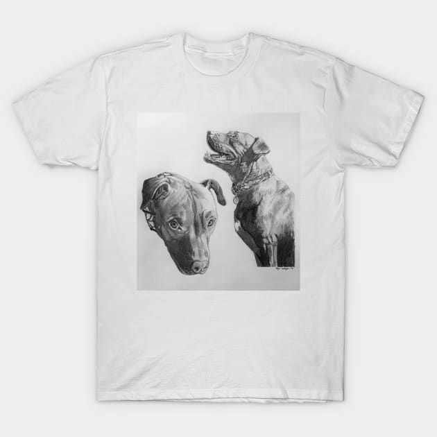 Bulldog T-Shirt by BryanWhipple